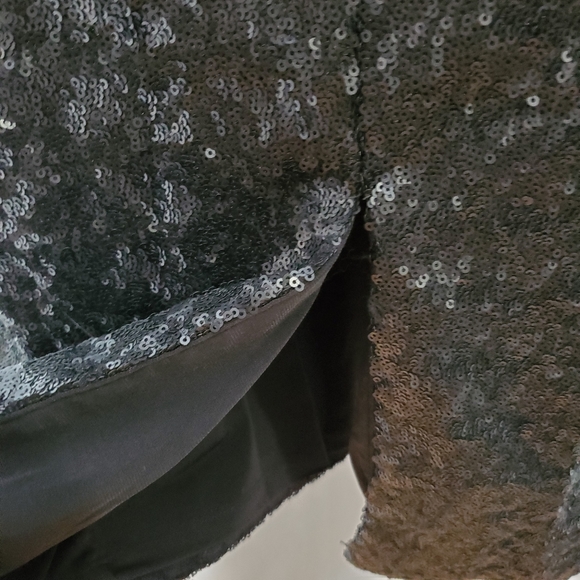 Dress the Population Womens Sequin Halter Dress Size Med NWOT - Picture 4 of 6